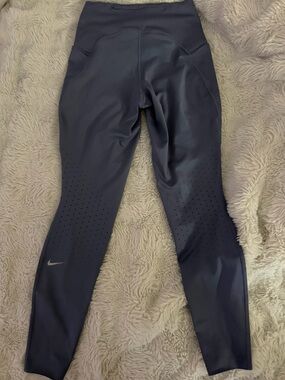 Nike womens' Navy Blue Performance Leggings